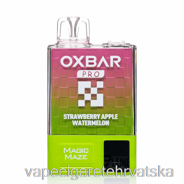 Vape Cigarete Oxbar Magic Maze Pro 10000 Za Jednokratnu Upotrebu Jagoda Jabuka Lubenica - Sok Od Mahuna